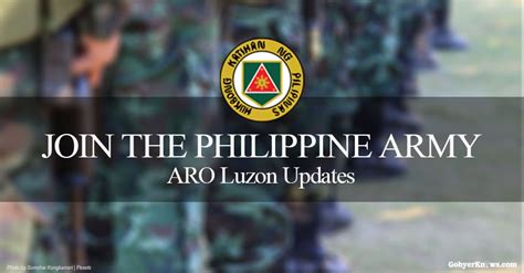 GobyerKnows: PHILIPPINE ARMY LUZON UPDATES .